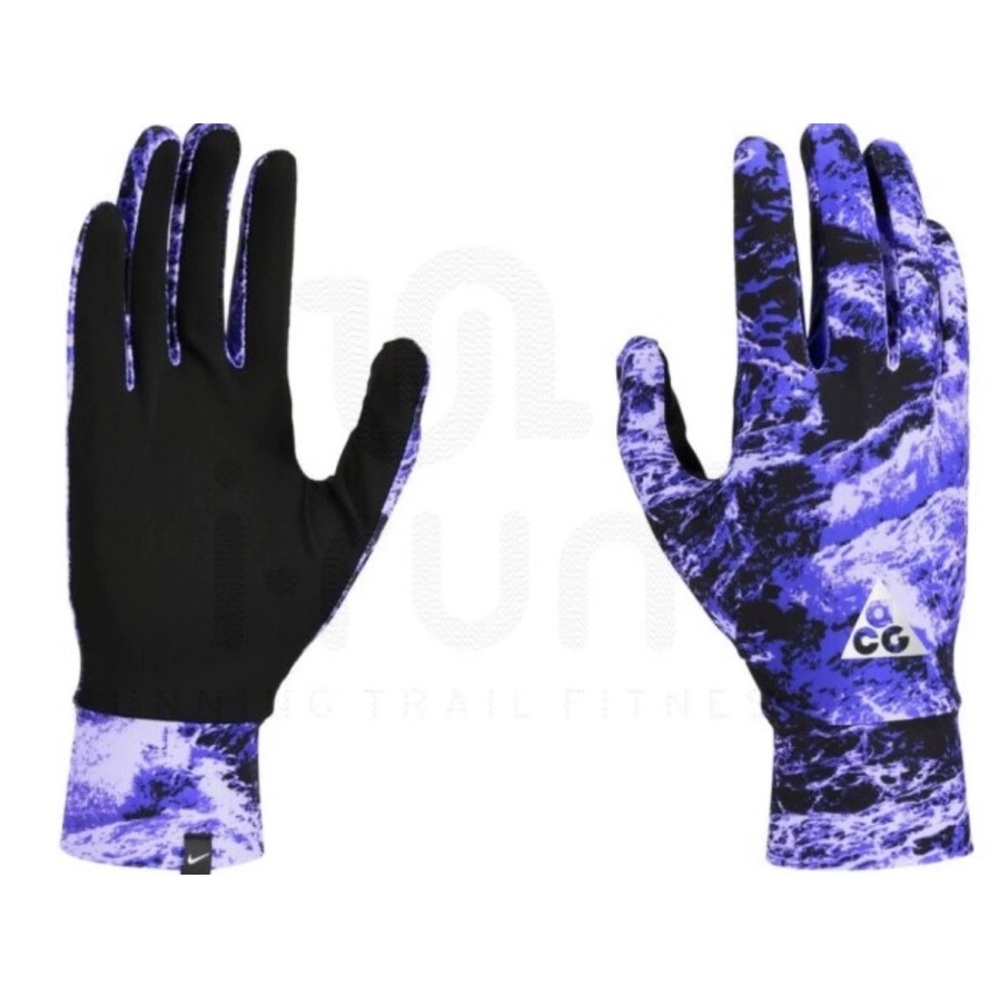 Nike ACG Dri-FIT Lightweight Gloves Adult PURPLE LARGE NWT